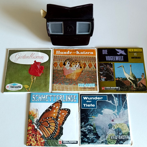 View master betrachter - view-master, 3d
